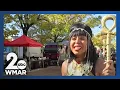 Small businesses got spooky at the Pratt Street Market