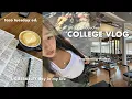 BUSY REALISTIC COLLEGE VLOG UC Berkeley engineering student taco tuesday parties cafes