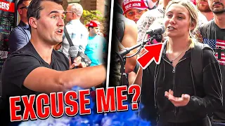 charlie kirk teaches girl what responsibility is