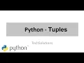 Python Tuples learn python python for beginners Tuples in python