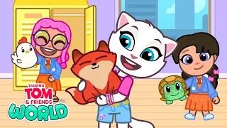 Bring Your Pet to School 🦕 Talking Tom & Friends: World Adventures