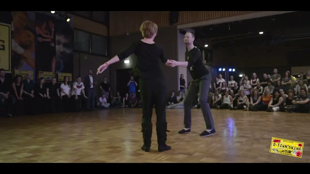 Attila Pártos & Andrea Pártos - 3rd place Strictly Open - D-TownSwing 2016