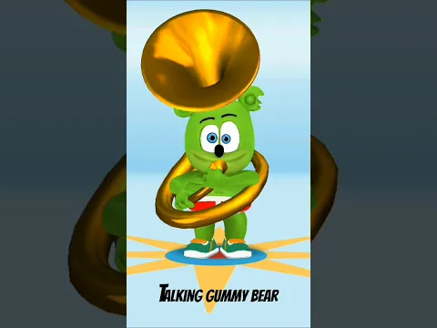 Talking Gummy Bear 😄😄😄 #shorts