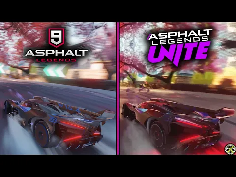 Download MP3 Asphalt 9 vs Asphalt Unite - Osaka Gameplay Comparison