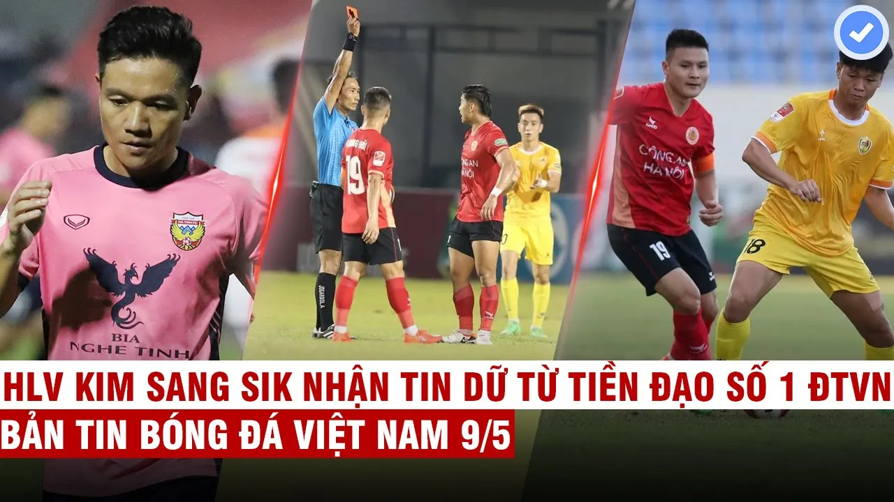 VN Sports 9/5 | 5 cầu thủ Hà Tĩnh bị bắt vì dùng chất cấm, Văn Thanh bị đuổi-CAHN thua đau Quảng Nam