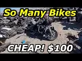 Copart Walk Around Motorcycles Many Cheap Harley Davidsons