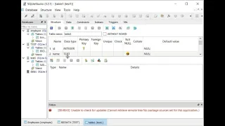 Flask tutorial 4 - create a sqlite database in python-part1