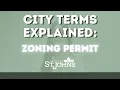 City of St Johns MI City Terms Explained - Zoning Permit