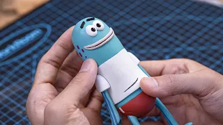 스폰지밥에 나오는 물고기 3D펜으로 만들기