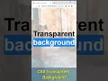 CSS Transparent Background Image