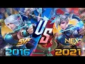 La Evolución De Mobile Legends 2016- 2021//Héroes Antes y después del Rework