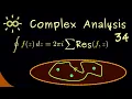 Complex Analysis 34 Residue theorem dark version