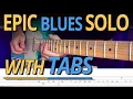 Download Lagu Epic Blues Guitar Solo in A minor