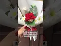 Download Lagu Single Rose artificial bouquet | Buket bunga mawar setangkai