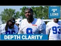 INSIDER Why Did Detroit Lions Prioritize VETERANS Over ROOKIES on the New Depth Chart