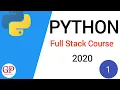 Python full stack for Beginners Full Course-2020