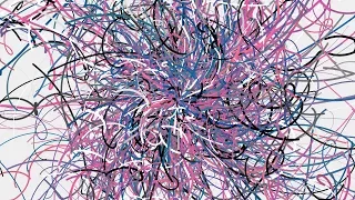 Generative Art Drawing with Dots Processing Creative Coding
