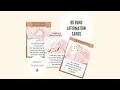 Printable positive affirmation cards boho style