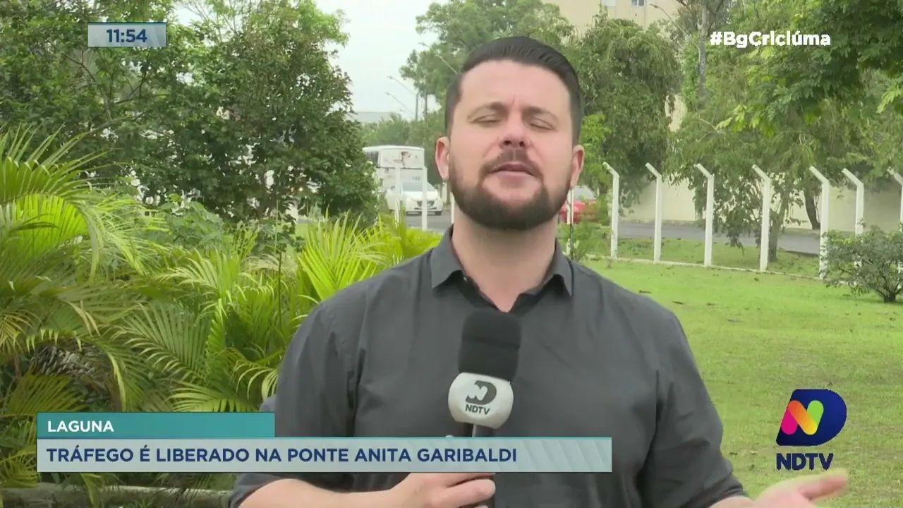 Veja como fica o trânsito na ponte Anita Garibaldi, em Laguna, após reforma