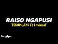 RAISO NGAPUSI - TEKOMLAKU Ft ERVINSOF  (LIRIK)  #raisongapusi #tekomlaku #viraltiktok
