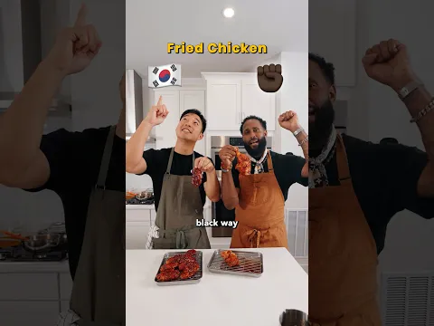 Korean Fried Chicken🇰🇷 vs Black Fried Chicken✊🏿