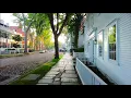 Lagu Downtown Nantucket Sunrise Walk (4K), Binaural Audio (Relax)