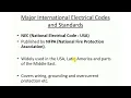 Electrical Codes and Standards NEC IEC IEEE Saudi SBC UAE DEWA Regulations Explained