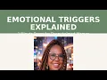EMOTIONAL TRIGGERS EXPLAINED 3 MINUTES RESET