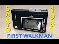 Lagu SANYO's First Walkman M-5550 Stereo Maintenance Repair Restoration Cassette Player vs Sony TPS-L2