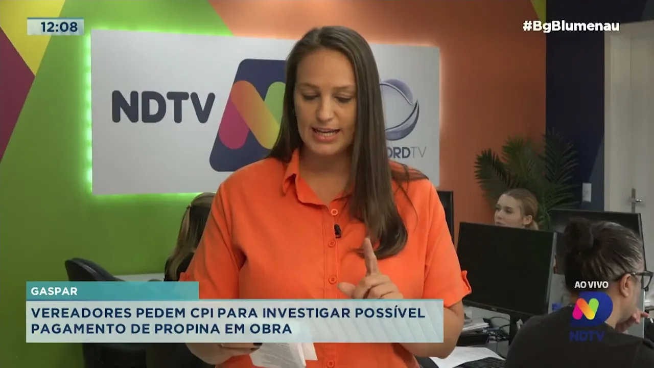 Vereadores de Gaspar pedem CPI para investigar pagamento de propina