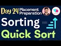 Sorting - Quick Sort in telugu DSA in Telugu Vamsi Bhavani