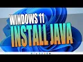 How To Install 64-Bit Java In Windows 11