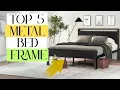 Top 5 Best Metal Bed Frames 2025 Sturdy Quiet Affordable