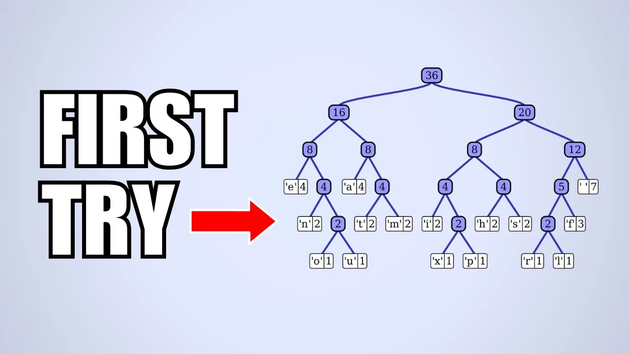 Huffman Encoding First Try