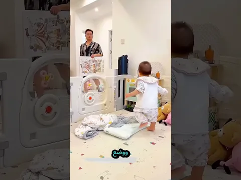 يوم مليء باللعب بعيدًا عن الأب! 👶🎮