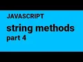 65 string methods part 4