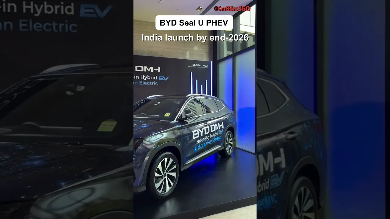 BYD Seal U PHEV Coming to India! 200 KM Electric Range