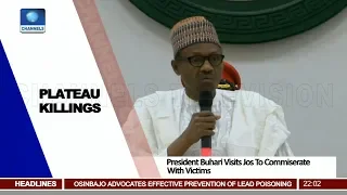 president buhari visit jos to commiserate with victims pt 1 news 10 26 06 18