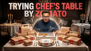 Trying Chef's Table by Zomato in Mumbai