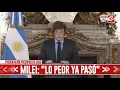 Download Lagu Javier Milei aseguró que lo peor ya pasó y llamó a no dar marcha atrás