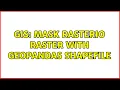 GIS Mask rasterio raster with geopandas shapefile 3 Solutions
