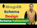MongoDB Schema Design MongoDB Schema Validation MongoDB Tutorials