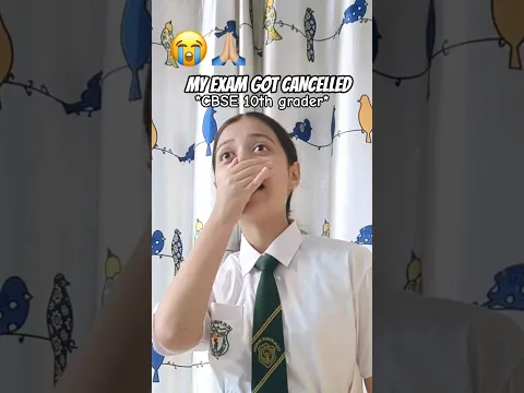 MY *EXAM* GOT *CANCELLED*💀😱#shorts #youtubeshorts #trending