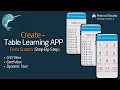 Build a Fun Kids Learning App in Android Studio Colorful UI Tables 2025