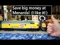 Menards Chicago North Western diesel 9291 review new 7-2024