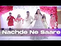 Download Lagu Nachde Ne Saare | Wedding Dance | Ishpreet Dang, Tejas Dhoke \u0026 Team | DanceFit Universe