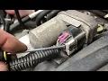 Remove throttle body for GMC Canyon Chevy Colorado Remove gas line and electrical