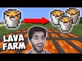 1 17 EASY AUTOMATIC LAVA FARM In Minecraft - Infinite Lava Source