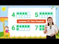 Lesson 17 Ten Frames Kindergarten Math For Kids