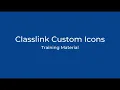 Custom Icons on Classlink